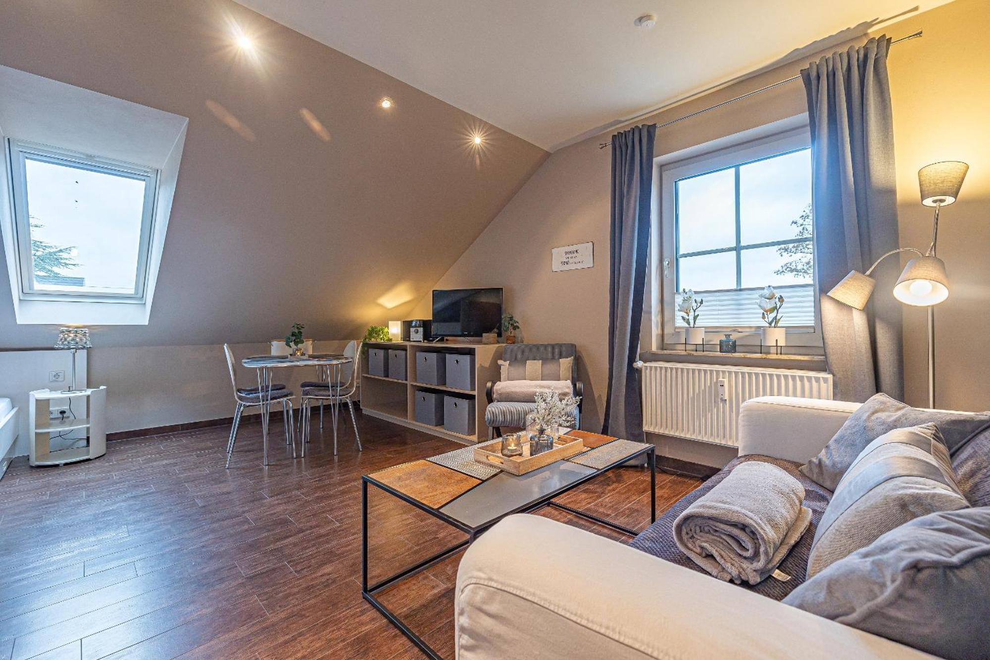 Fewo1846 Strandresidenz Wassersleben - Strandkoje - Komfortables Studioapartment Mit Meerblick Am Strand Harrislee Exterior foto